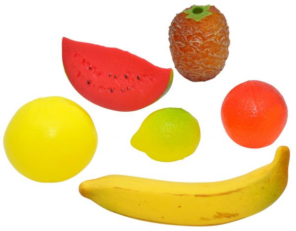 Ovoce - set 6 ks modelů pro dětské hry